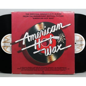 American Hot Wax - The Original Soundtrack Album - Vintage Vinyl 2-LP Record Album 1978 Various Artists, Rock n Roll Oldies