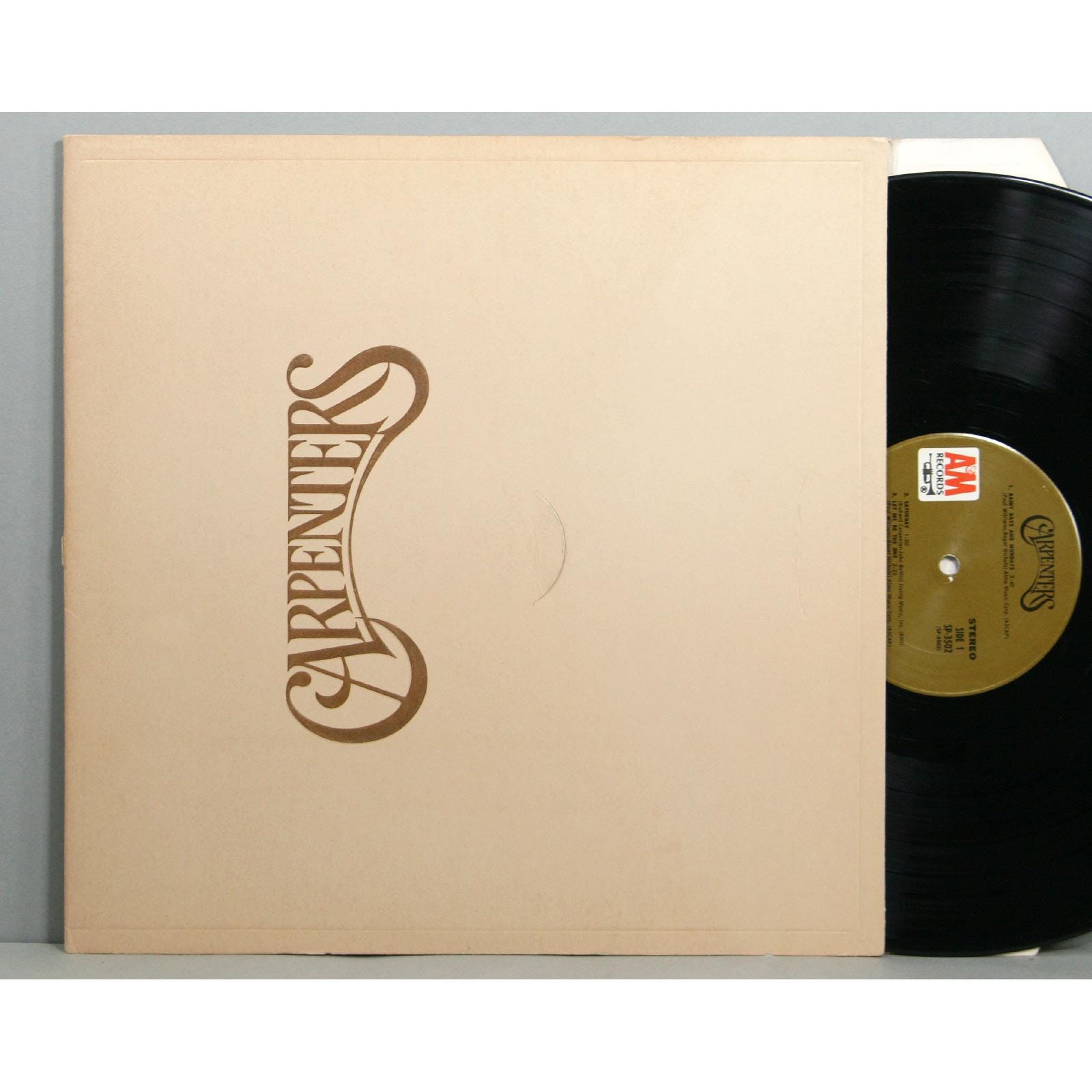 Carpenters - Self-titled - Vintage Vinyl LP Record Album 1971