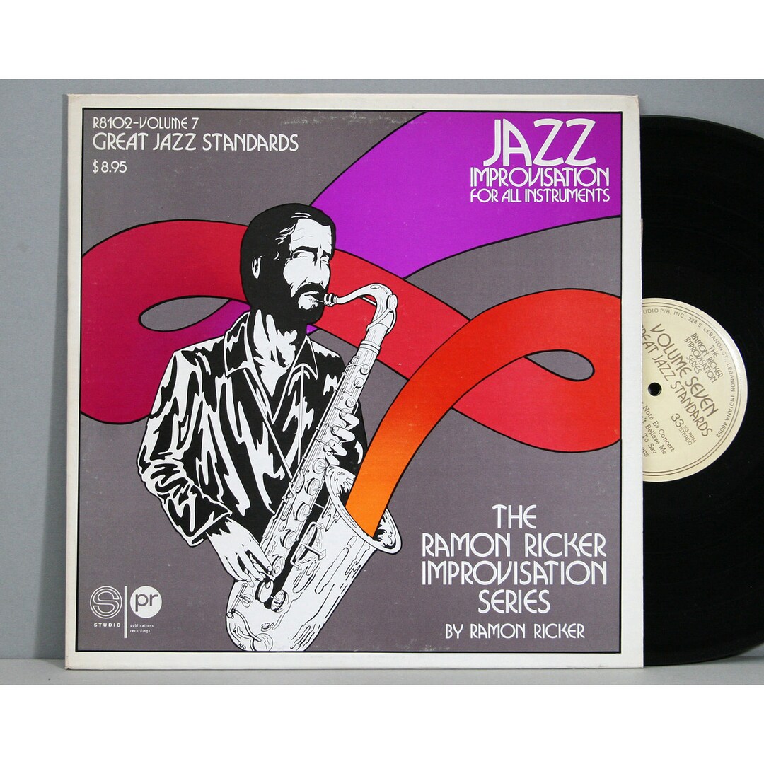 Ramon Ricker Improvisation Series Volume 7 Great Jazz Standards Vintage ...