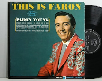 Faron Young - This Is Faron - Vintage Vinyl LP Record Album 1963 First Press Mono