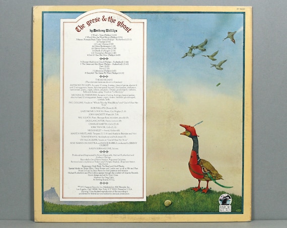 【中古】「非常に良い」［CD］Geese & The Ghost Anthony Phillips - the Geese & the Ghost - Vintage Vinyl LP Record