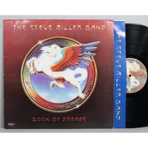 The Steve Miller Band - Book Of Dreams - Vintage Vinyl LP Record Album 1977 with Lyric Inner