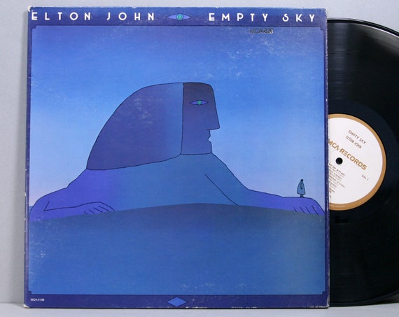 Elton John Empty Sky Vintage Vinyl Lp Record Album Mca 6 Etsy Elton John Empty Sky Vintage Vinyl Lp Record Album Mca 6 Etsy