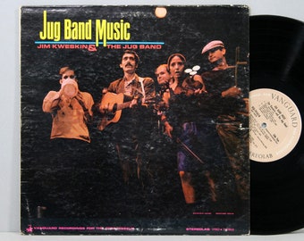 Jim Kweskin & The Jug Band - Jug Band Music - Vintage Vinyl LP Record Album 1965 Vanguard Stereolab