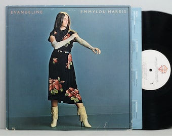 Emmylou Harris - Evangeline - Vintage Vinyl LP Record Album 1981