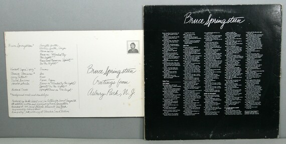 Bruce Springsteen - Greetings From Asbury Park, N.J. - Vintage