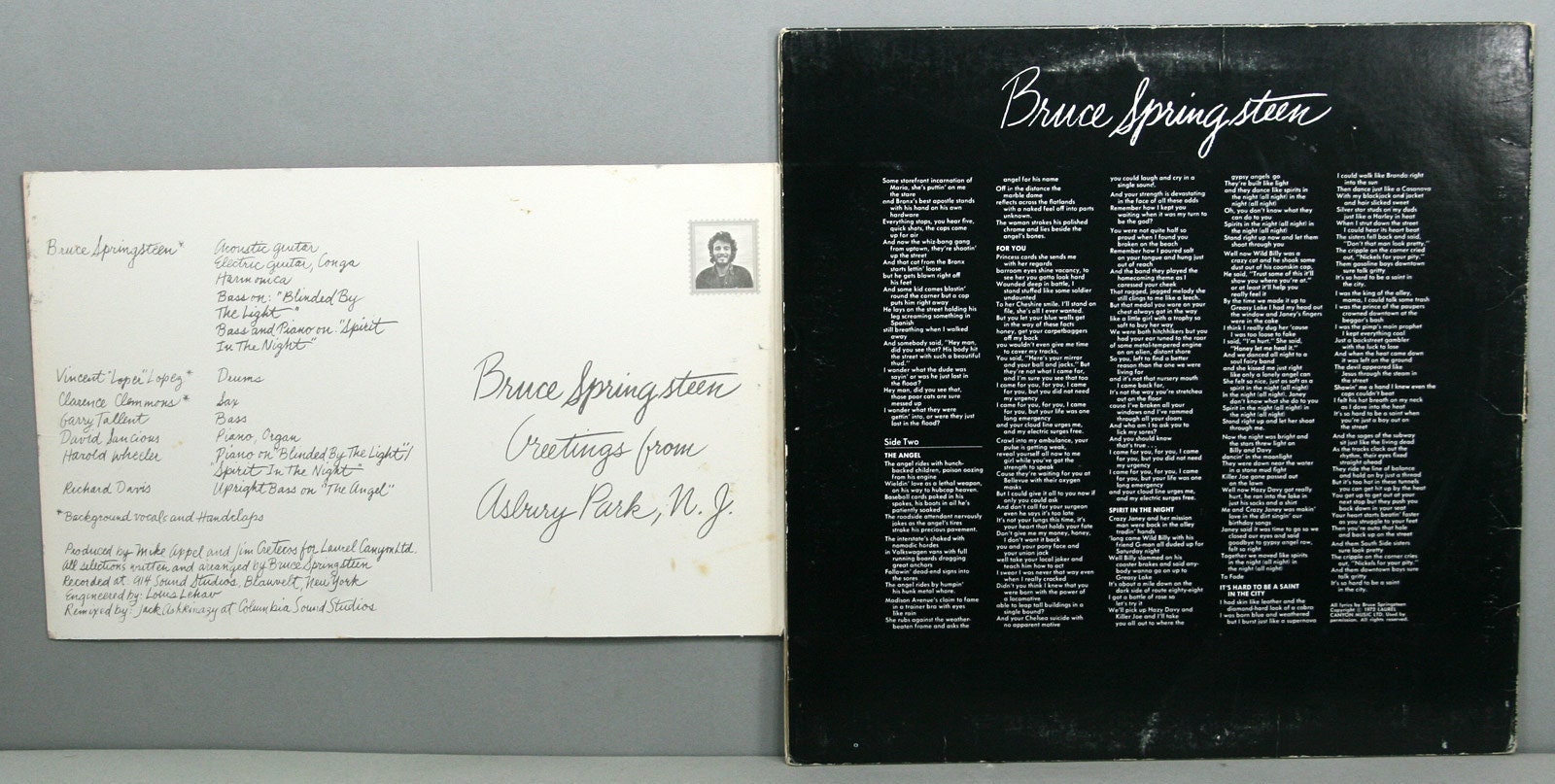 Bruce Springsteen - Greetings From Asbury Park, N.J. - Vintage