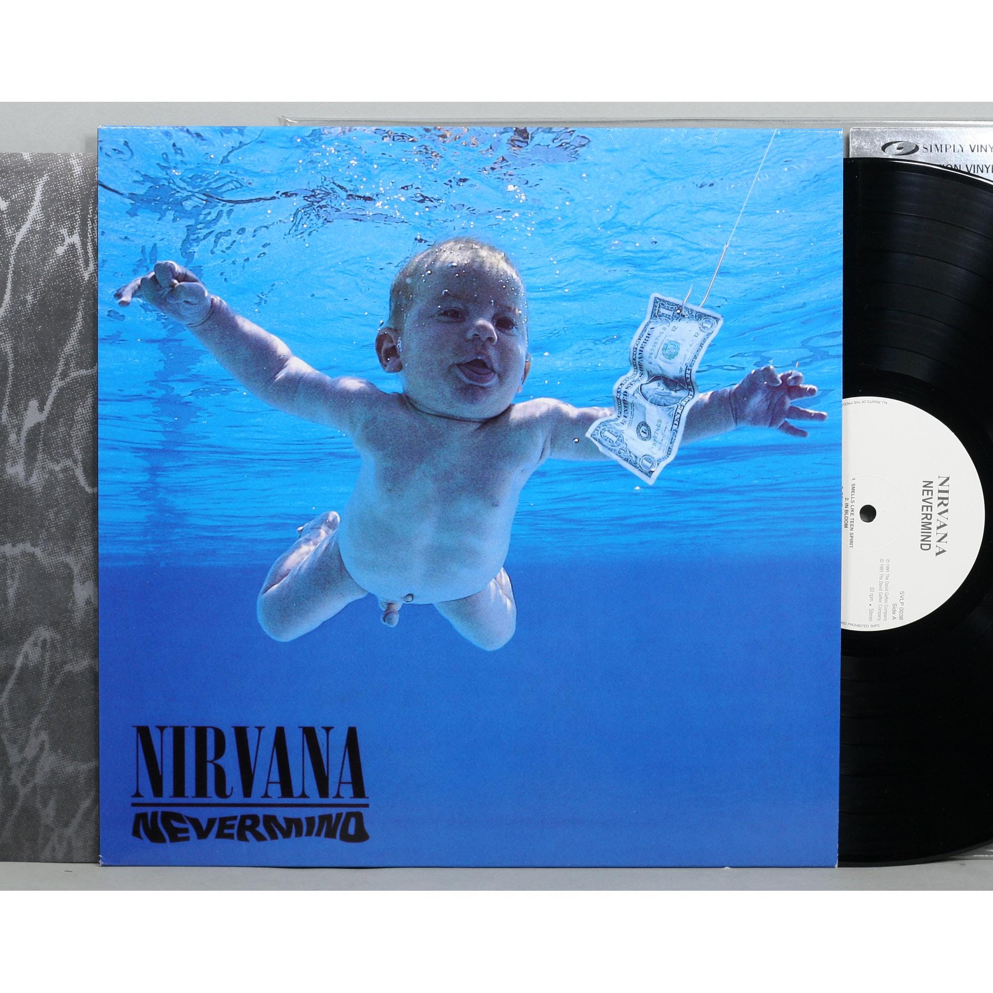 【320】Nirvana / Nevermind LP Nirvana - Nevermind - Vintage Vinyl LP Record Album 1997 Simply