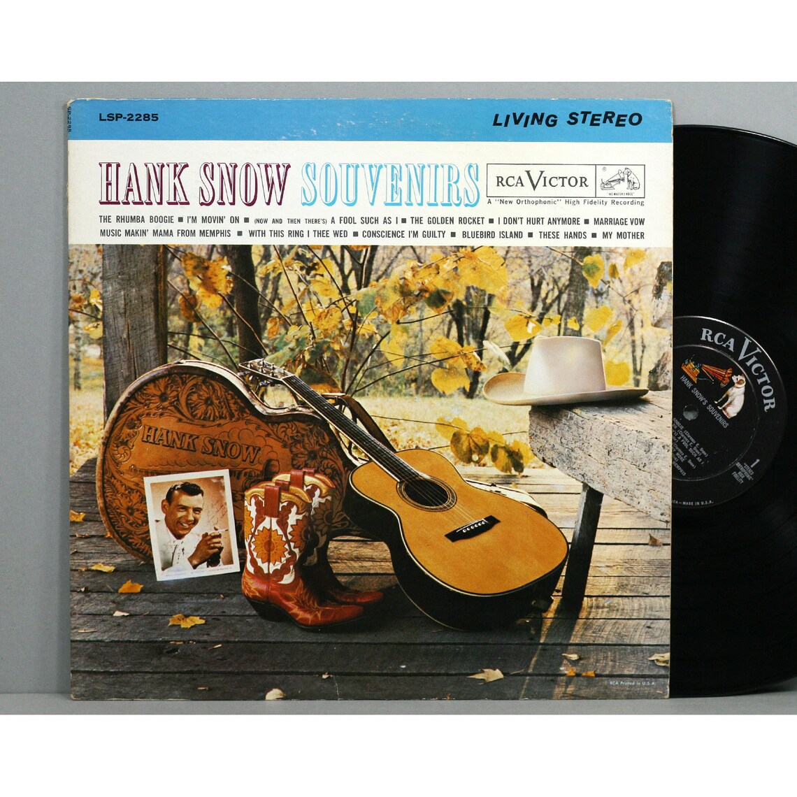 Hank Snow Hank Snow's Souvenirs Vintage Vinyl LP Record Album 1961 Etsy