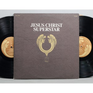 Jesus Christ Superstar - Andrew Lloyd Webber & Tim Rice - Vintage Vinyl 2-LP Record Album 1970 - with Libretto and Bonus Souvenir Program