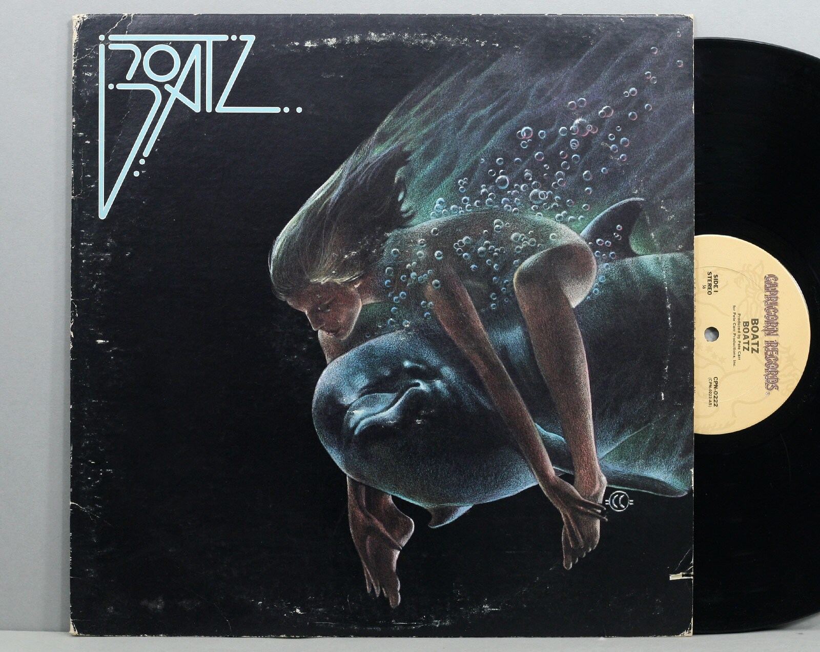 Boatz - Self-titled - Vintage Vinyl LP Record Album 1979 Capricorn