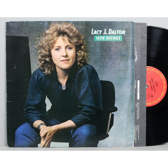 ジャネット ブレース LPレコード Lacy J Dalton - 16th Avenue - Vintage Vinyl LP Record Album 1982