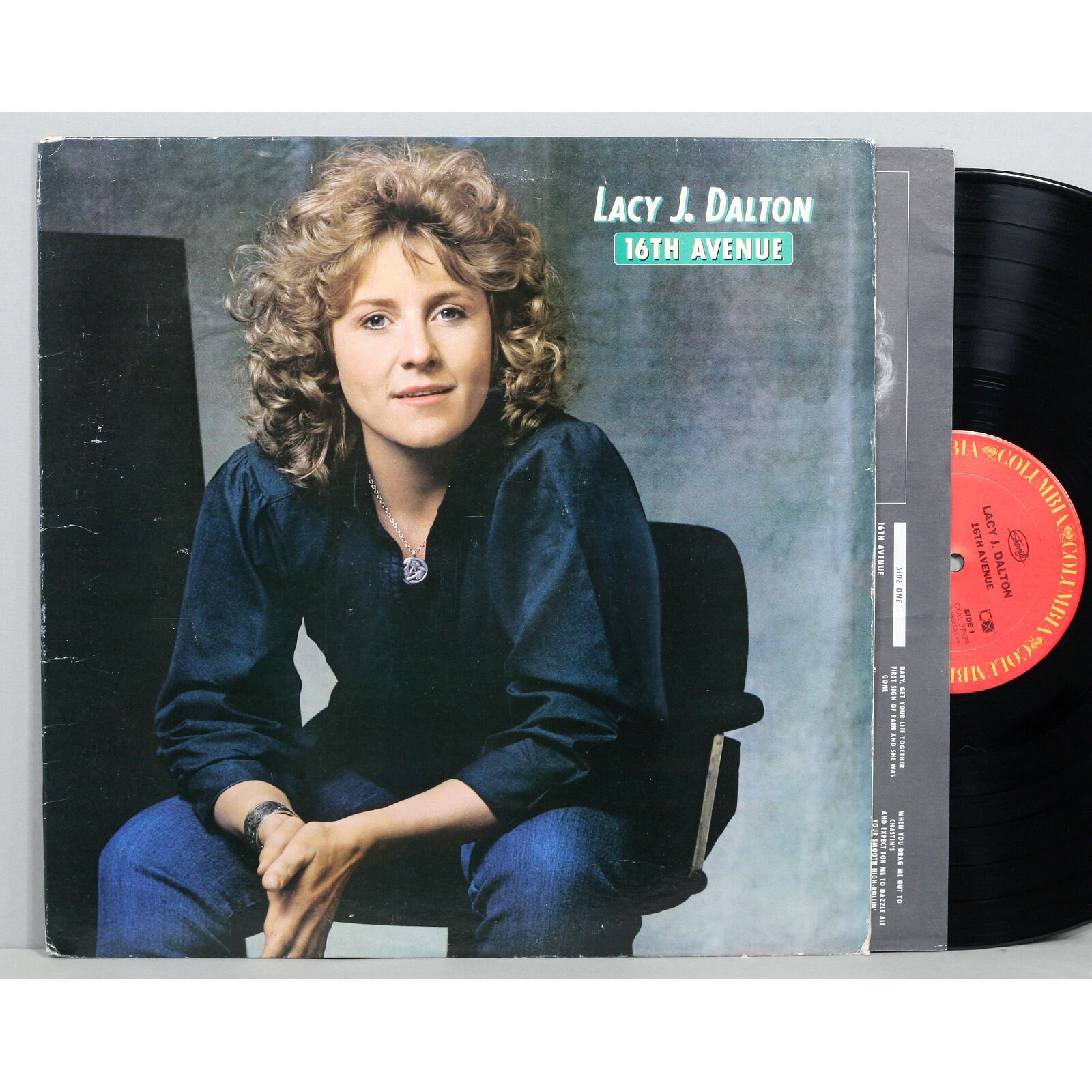 Lacy J Dalton - 16th Avenue - Vintage Vinyl LP Record Album 1982