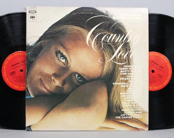 Country Love - Various Artists - Vintage Vinyl 2-LP Record Album 1971 Gatefold