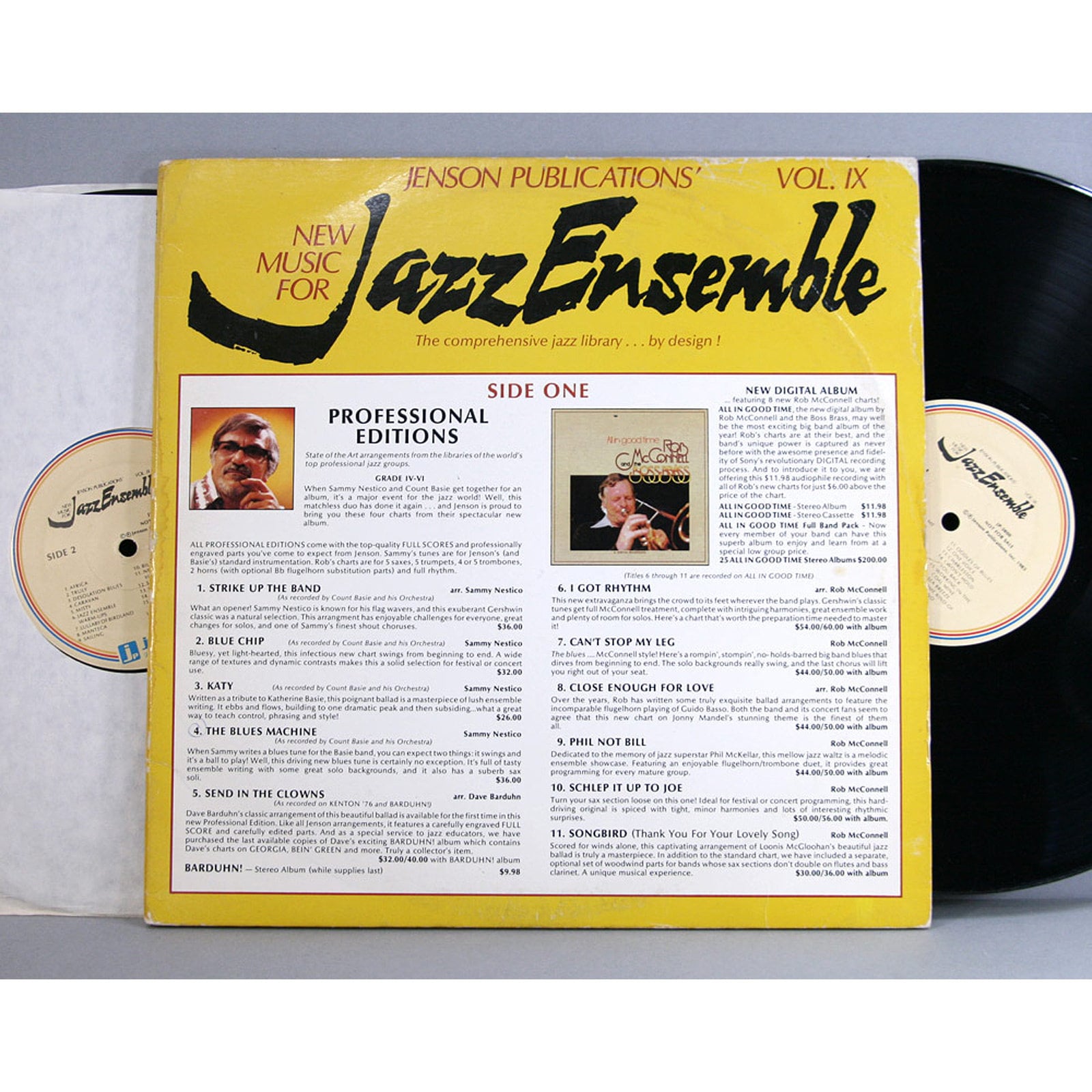New Music for Jazz Ensemble Vol. IX - Vintage Vinyl 2-LP Record