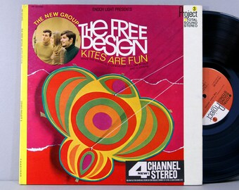 The Free Design - Kites Are Fun - Vintage Vinyl Record Album 1967 Original Press Gatefold Project 3
