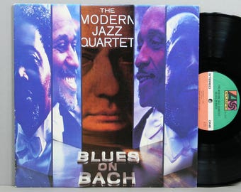 The Modern Jazz Quartet - Blues On Bach - Vintage Vinyl LP Record Album 1974 Atlantic
