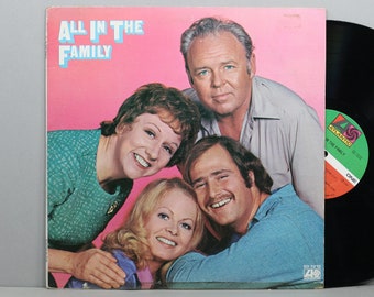 All in the Family - Vintage Vinyl LP Record Album 1971 TV