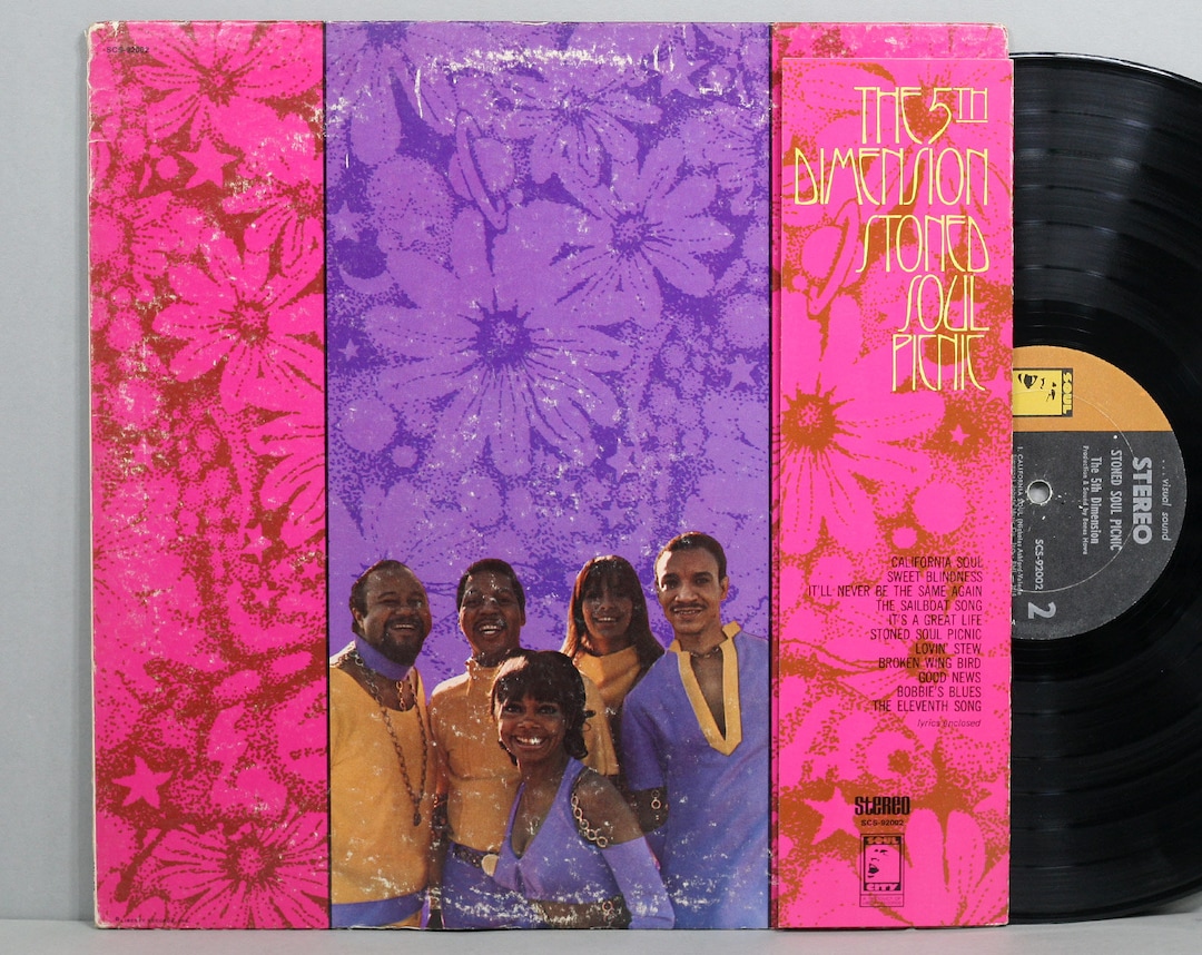 The 5th Dimension Stoned Soul Picnic Vintage Vinyl LP Etsy
