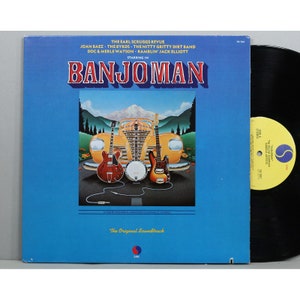 Banjoman - The Original Soundtrack - Vintage Vinyl LP Record Album 1977 Various Artists -  Folk, Bluegrass, Country Rock