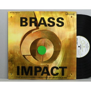 The Brass Choir Conducted By Warren Kime - Brass Impact - Vintage Vinyl LP Record Album Gatefold - Command Records Stereo