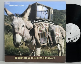 Timbuk 3 - Greetings From Timbuk 3 - Vintage Vinyl LP Record Album 1986 Nice Copy!