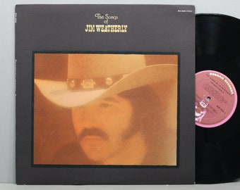 Jim Weatherly - The Songs Of Jim Weatherly - Vintage Vinyl LP Record Album 1974 Buddah Records