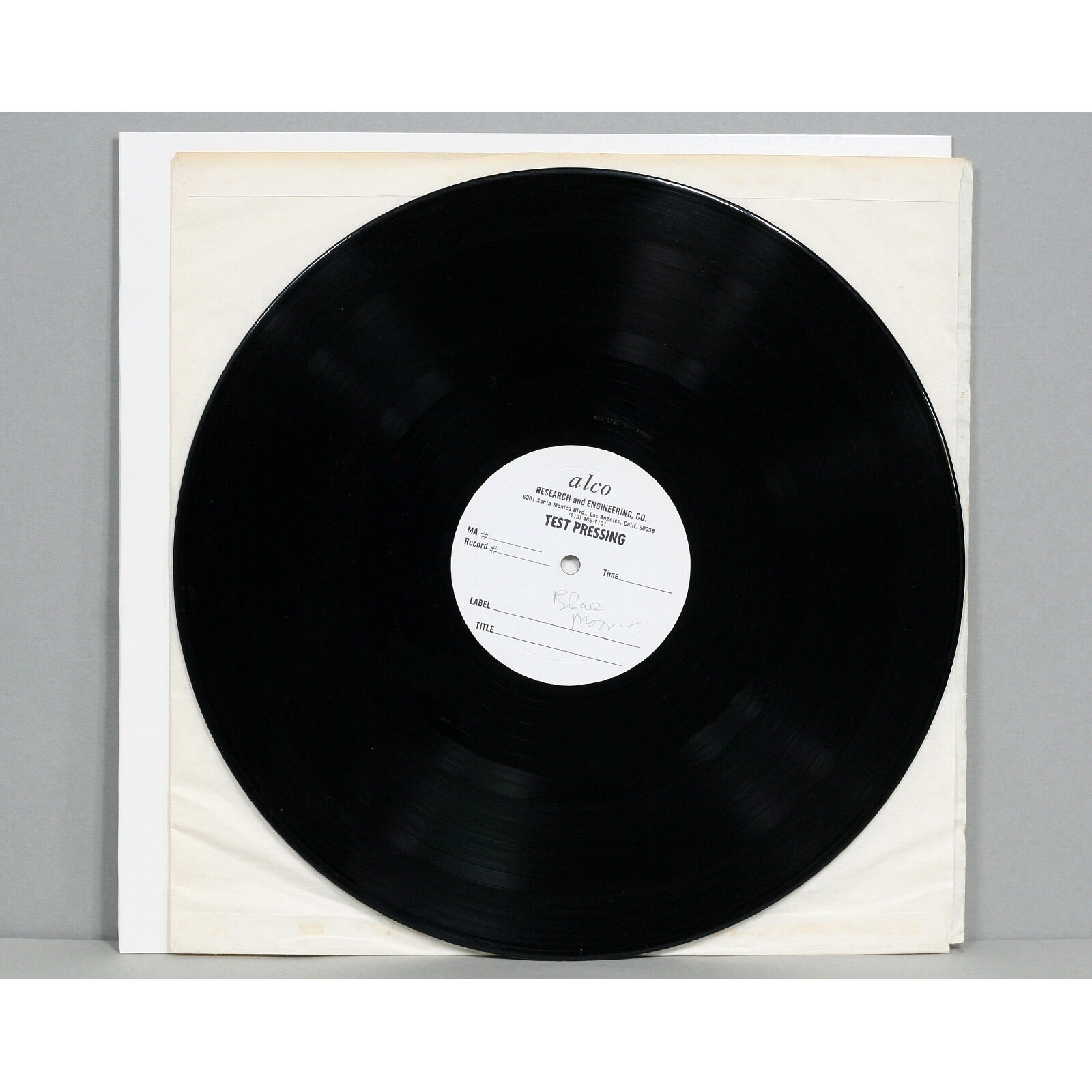 Test Pressing - Etsy