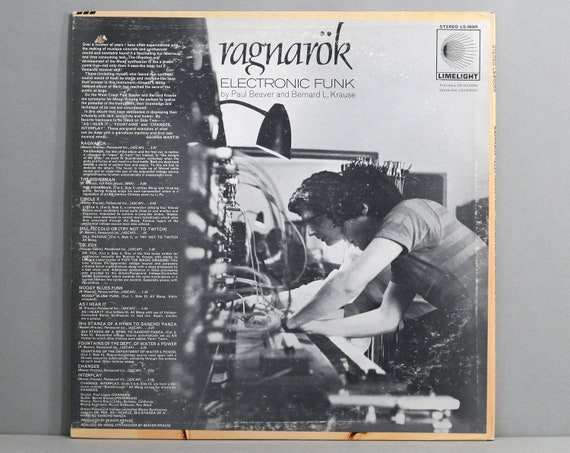 Paul Beaver And Bernard – Ragnarök Paul Beaver and Bernard L. Krause - Ragnarök - Vintage Vinyl