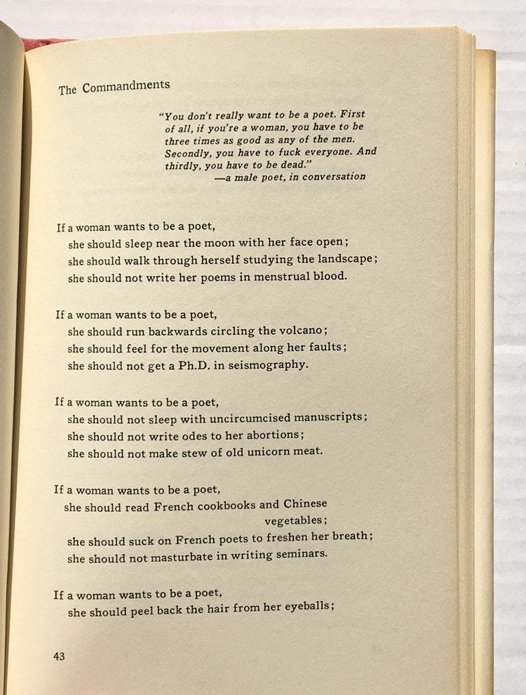 Fruits & Vegetables Poems by Erica Jong 1971 First Etsy