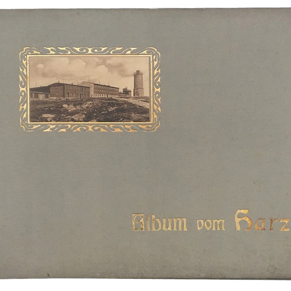 Album vom Harz: 1 Panorama und 38 Ansichten nach Momentaufnahmen in Photographiedruck (1906)