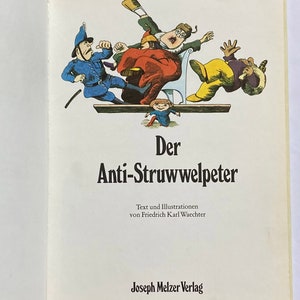 Der Anti-Struwwelpeter by Friedrich Karl Waechter 1970 First Edition image 2