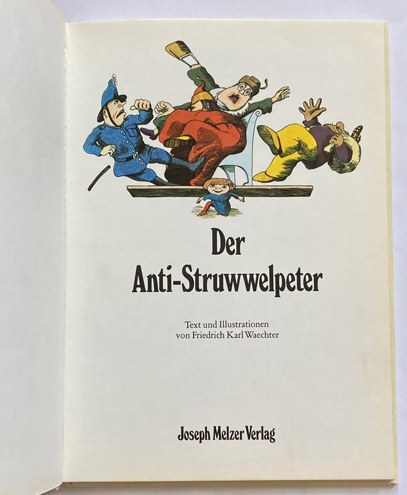 Der Anti-Struwwelpeter by Friedrich Karl Waechter 1970 First Edition image 2