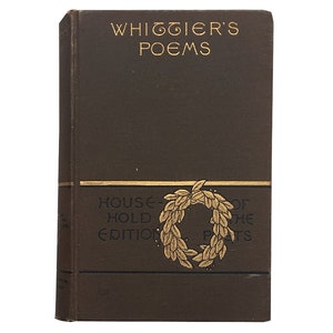 The Poetical Works of John Greenleaf Whittier 1892 image 1