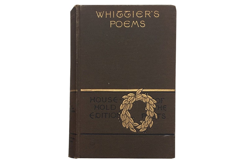 The Poetical Works of John Greenleaf Whittier 1892 image 1