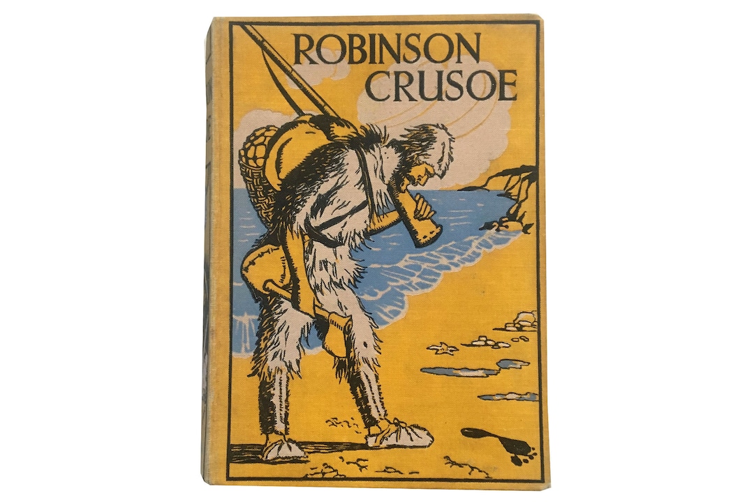 Robinson Crusoe by Daniel Defoe [ca. 1920-1930] - Illustrated by ...