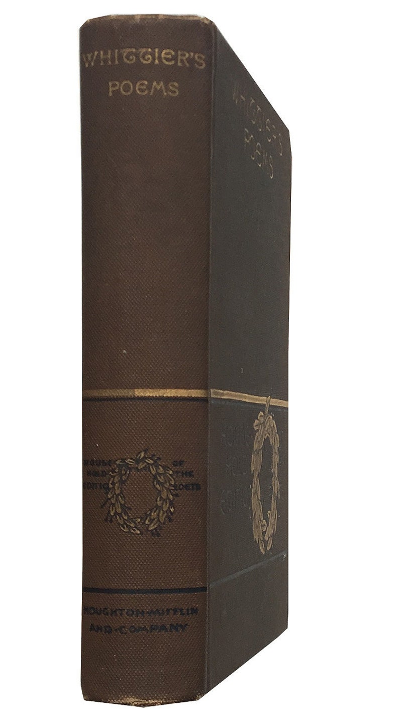 The Poetical Works of John Greenleaf Whittier 1892 image 8