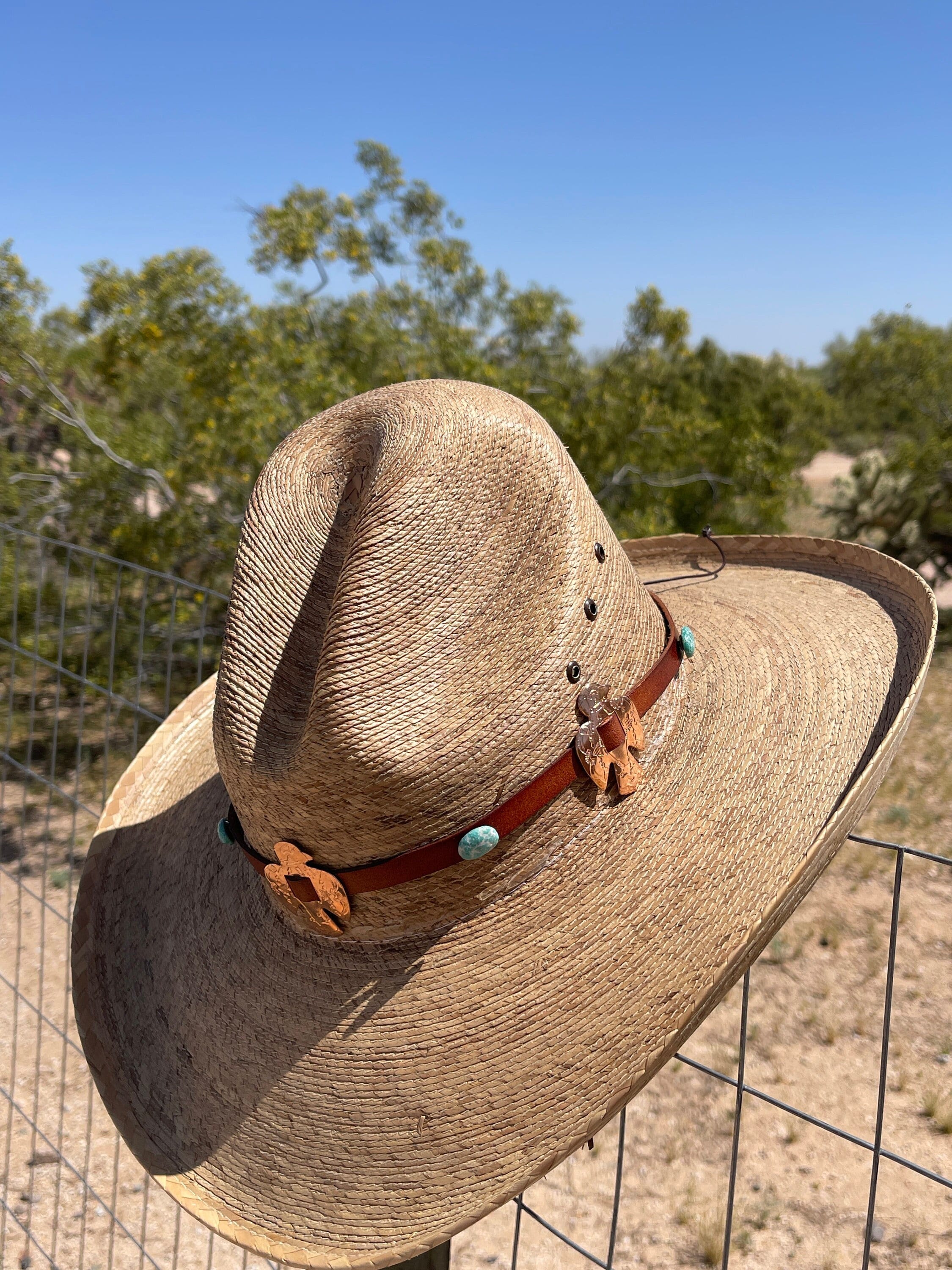 Boho Hat Bands For Cowboy Hats Western Handmade Diy Rope - Temu