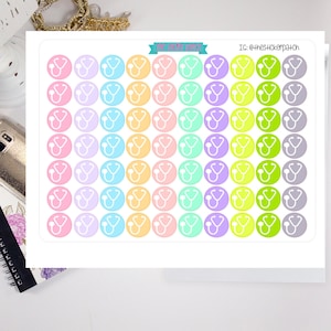 stethoscope/doctor/nurse stickers stickers for planners, journals, scrapbooks and more image 1