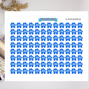 Pegatinas de casa de papá/pegatinas de custodia: pegatinas para planificadores, diarios, álbumes de recortes y mucho más.