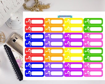 hair appointment planner stickers - stickers for planners, journals, scrapbooks and more!