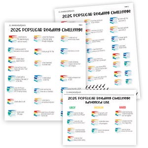 Autocollants pour agenda inspirés du défi de lecture popsugar 2025, 2024, 2023, 2022, 2021, 2020 options - autocollants pour agendas, journaux intimes, albums de coupures