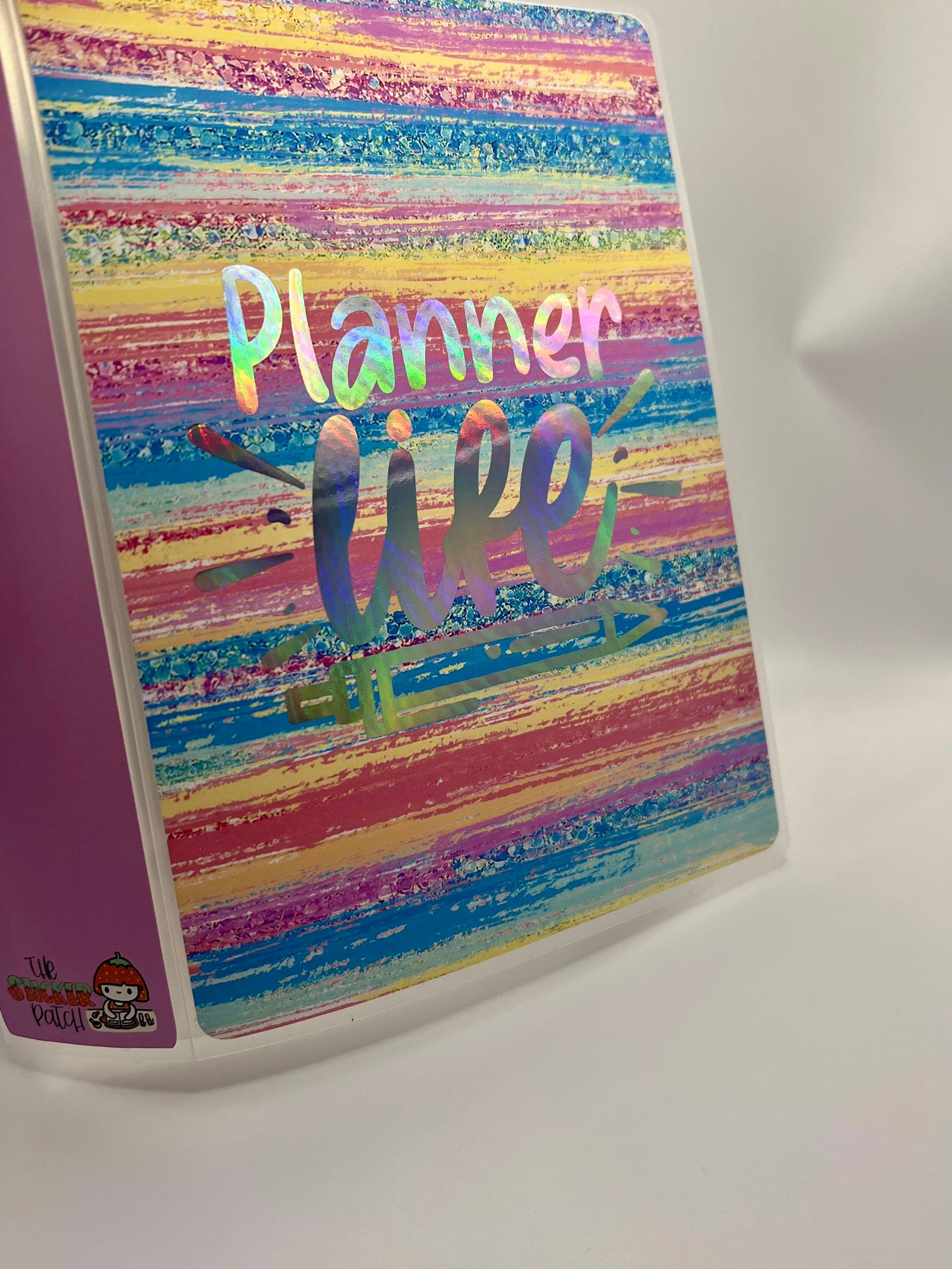 1-Pocket Interchangeable Disc Storage Album For 5x7-6x8 Planner Sticke
