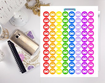 car payment planner stickers - stickers for planners, journals, scrapbooks and more!