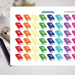 Bible planner stickers - stickers for planners, journals, scrapbooks and more!