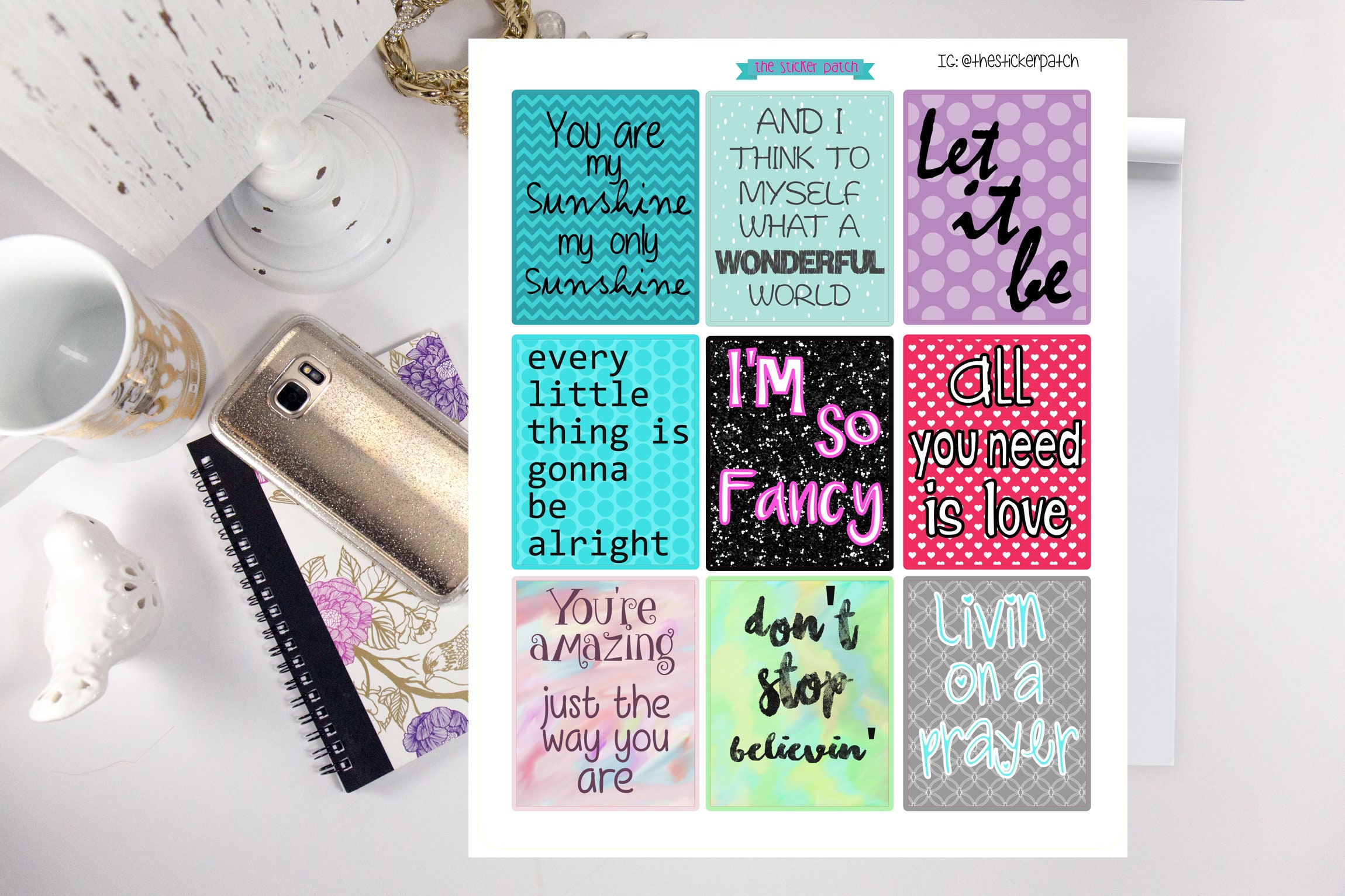 Taylor Swift Evermore Stickers / Evermore / Taylor Swift Song