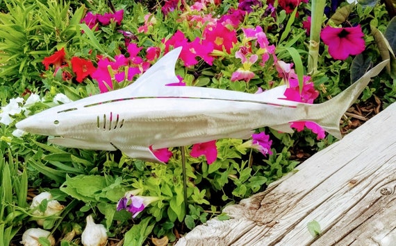 Metal Shark wall and garden art