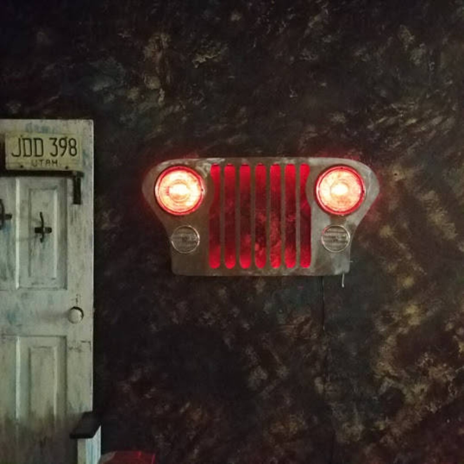 Jeep Grill Wall Art With LED Multiple Color Lighting With Etsy