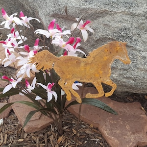 Horse yard art, Rust,southwestern, garden art.