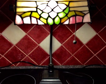 pink bankers lamp